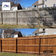 Fence Restoration in Franklin, TN 1