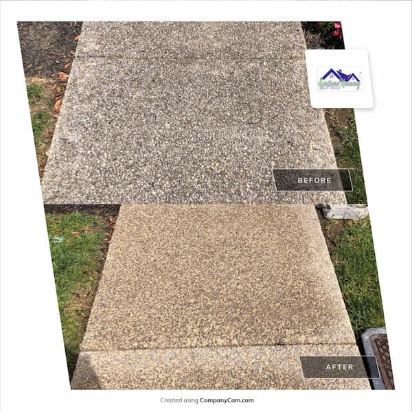 Patio and walkway cleaning in franklin tn