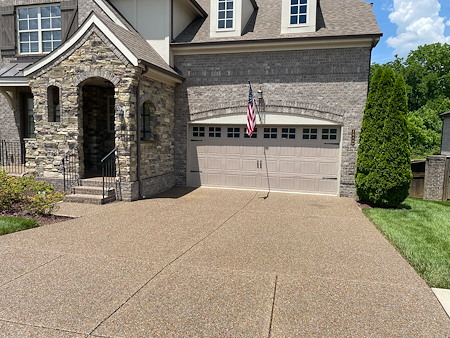 Brentwood concrete sealing how to protect driveways from heavy shade and moss stains